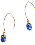 Blue Molten Earrings