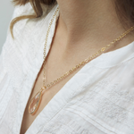 Load image into Gallery viewer, Brass Collection Necklace
