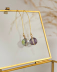 Glow disco ball earrings