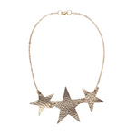 Load image into Gallery viewer, Réalt leather star necklace
