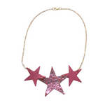 Load image into Gallery viewer, Réalt leather star necklace
