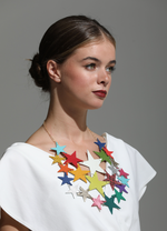 Load image into Gallery viewer, Réalt Star bib neckpiece
