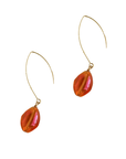 Orange Bubble Earrings