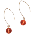 Orange Glow Earrings