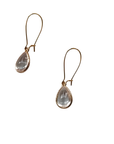 Brass Glass Teardrop