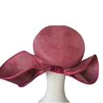 Load image into Gallery viewer, Vintage style burgundy headpiece

