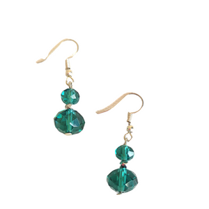 Double drop earrings