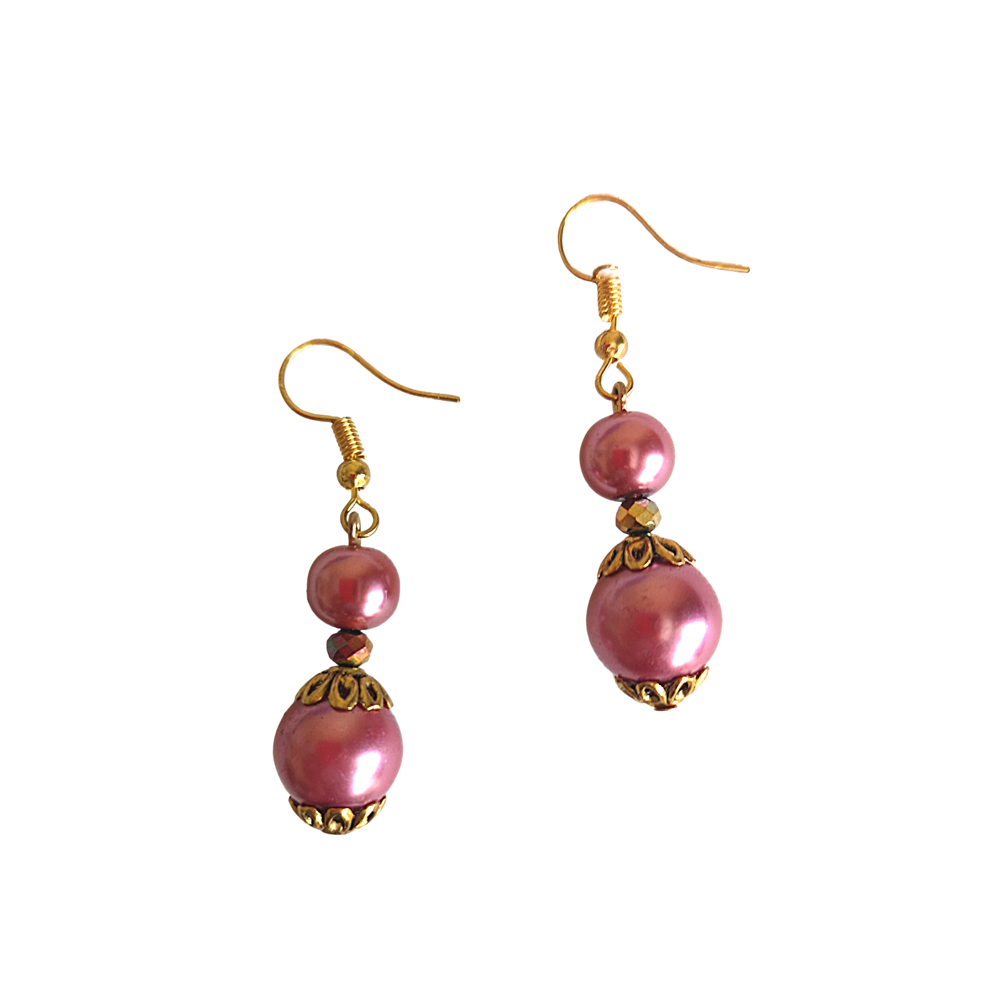 Double drop earrings