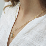 Load image into Gallery viewer, Brass Collection Necklace
