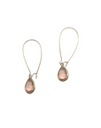 Brass Glass Teardrop